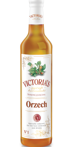 Syrop barmański o smaku ORZECHA 490ml