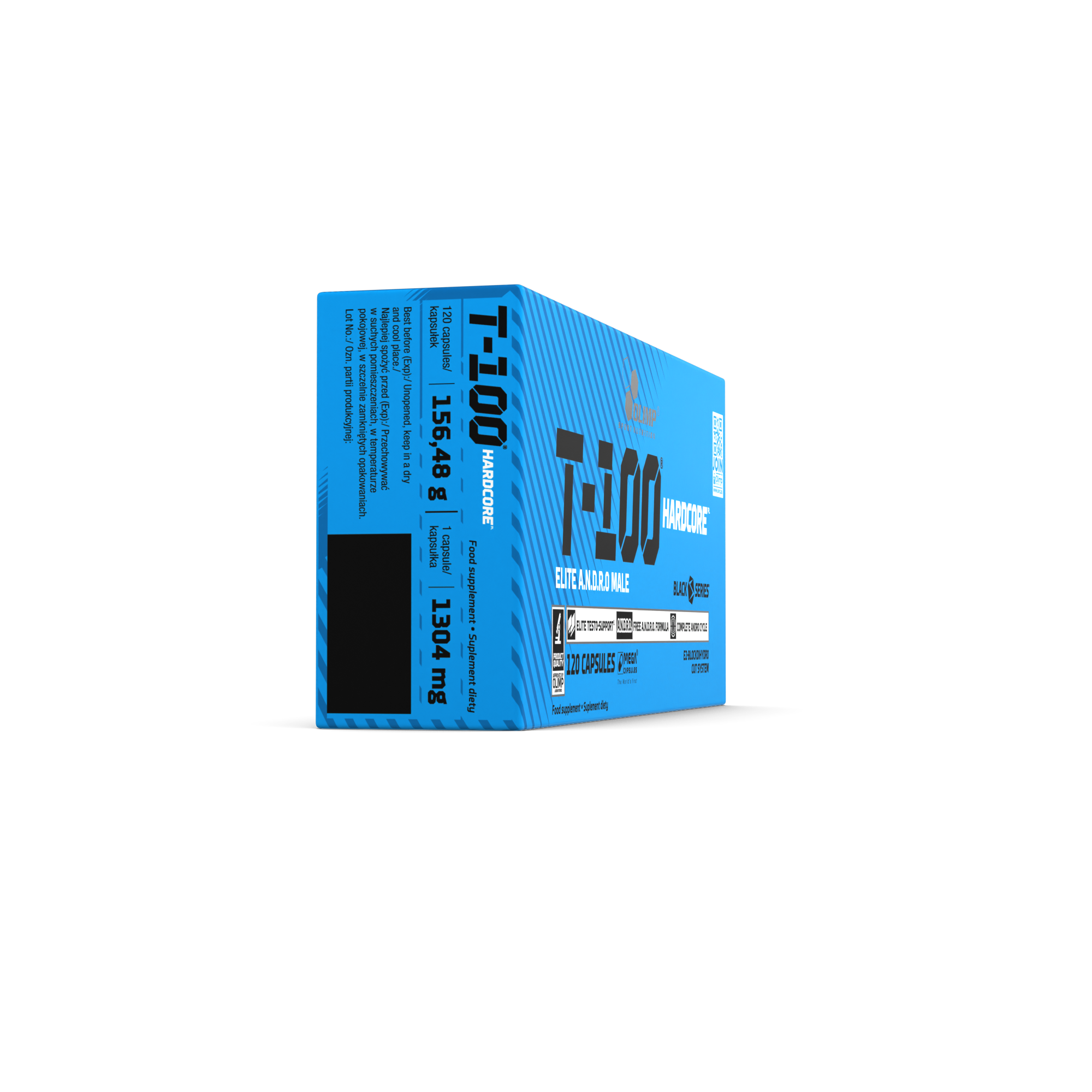 T-100-Hardcore-PL-120kaps-kartonik-EN-PL-0003-66b4aec1c6e91 Olimp T-100 Hardcore Mega Caps 120 kapsułek Booster testosteronu / OLTH