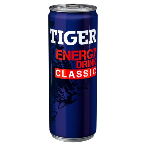 TIGER Energy Drink Classic Gazowany napój energetyzujący, 250 ml
