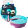 Tommee Tippee 2x Miseczka z pokrywką i szeroką łyżeczką 7m+