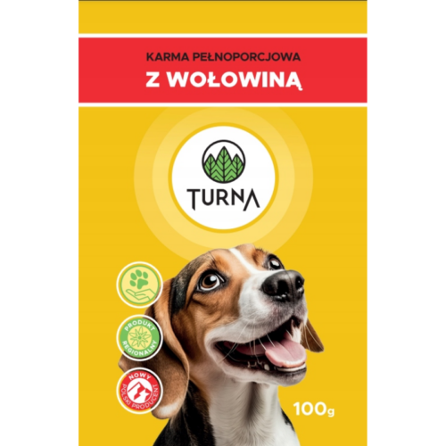 Turna - karma mokra z wołowiną