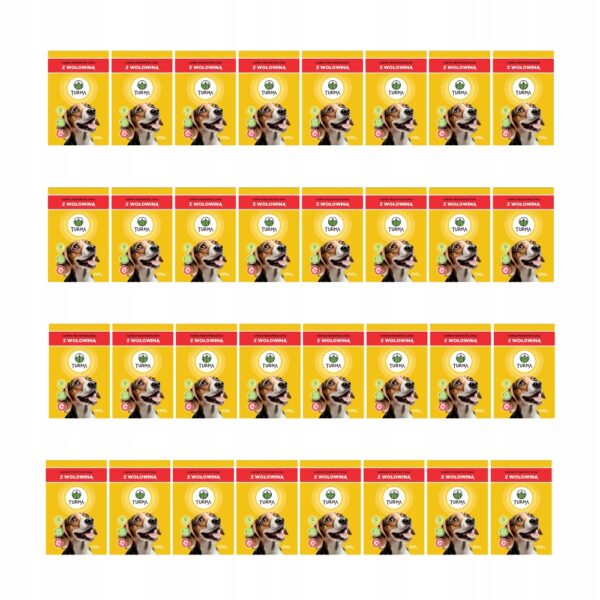 Karma mokra z wołowina 32 saszetki