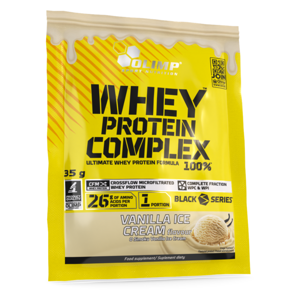 Olimp Whey Protein Complex 100% 35g lody waniliowe Odżywka białkowa