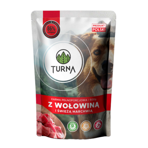 TURNA Dla Psa Z Wołowiną