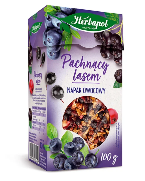 Herbapol Napar owocowy – Pachnący lasem 100 g