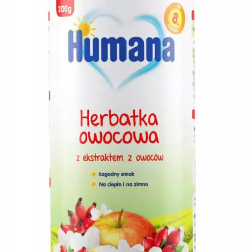 Humana Herbatka owocowa z ekstraktem z owoców po 8. miesiącu 200 g
