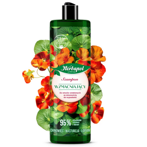 Herbapol Szampon wzmacniający 400 ml