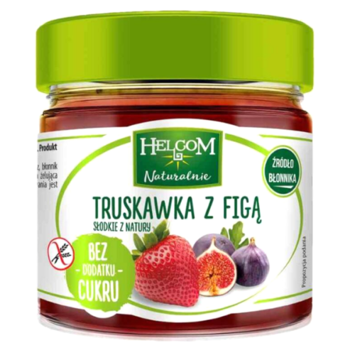 Pasta truskawka z figą Helcom Naturalnie 225ml