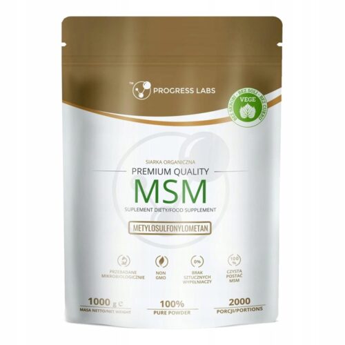 Progress Labs MSM Siarka Organiczna w proszku 1kg