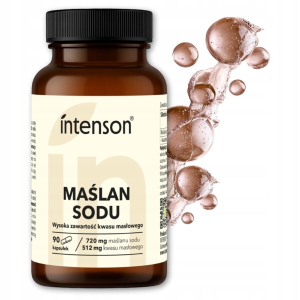 Maślan sodu 90 kapsułek Intenson
