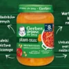 Gerber Organic Plant-tastic Warzywna potrawka włoska z pomidorami dla niemowląt po 8. miesiącu 190 g