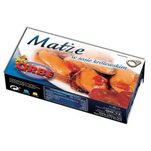 Małże w sosie królewskim Orbe 120ml