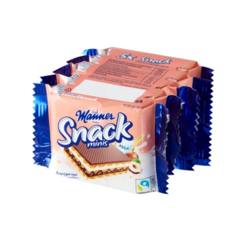 Wafle Minis z orzechami 5x25g