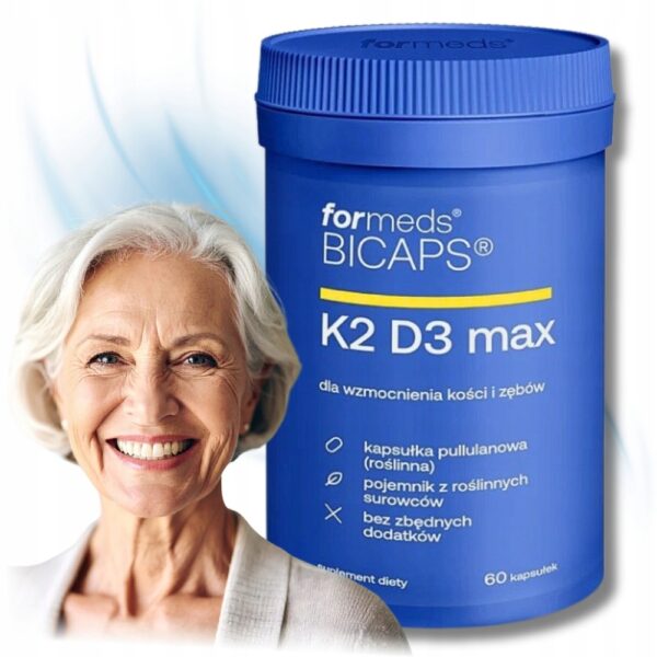 ForMeds BICAPS K2 D3 MAX 60 kapsułek