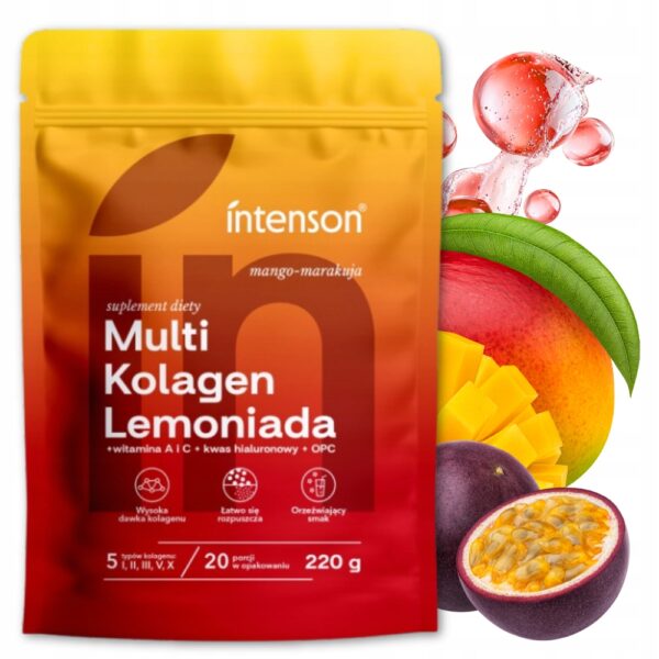 affec85f-c501-4211-b731-335b0d85f2a9.jpeg Multi kolagen Lemoniada 220g Intenson Mango-Marakuja