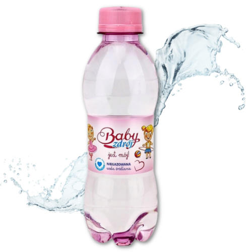Baby Zdrój, woda źródlana niegazowana “Girl”, 250ml