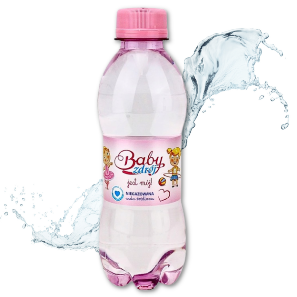 Baby Zdrój, woda źródlana niegazowana “Girl”, 250ml