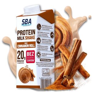 SBA Protein Milk Shake 265g Mlekovita Cynamonowy