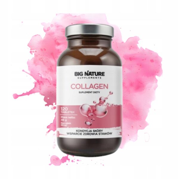 Collagen 48g Big Nature Tabletki 120 szt.