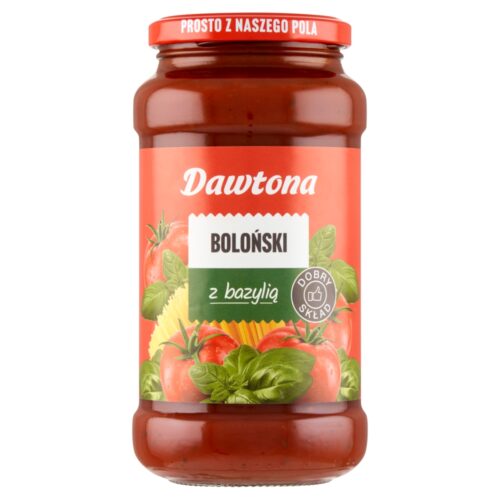 Dawtona Sos boloński z bazylią do makaronu 520 g