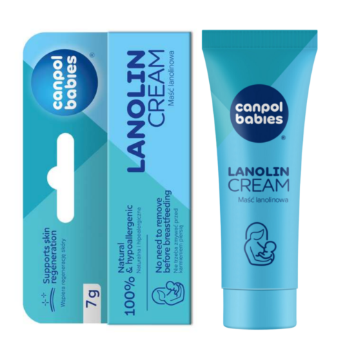 Maść lanolinowa do brodawek sutkowych Canpol Babies 7g
