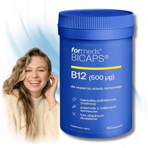 ForMeds BICAPS B12 500µg 60 kapsułek