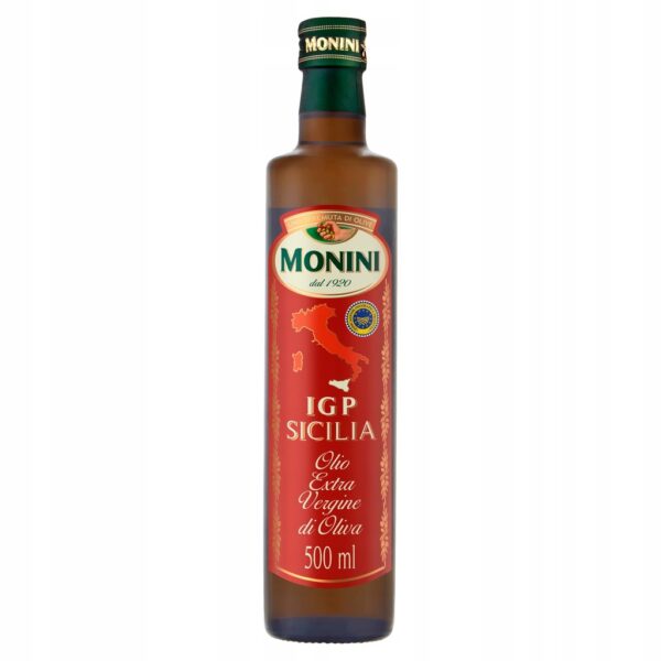 Monini Sicilia IGP Extra Vergine – oliwa z oliwek 500 ml