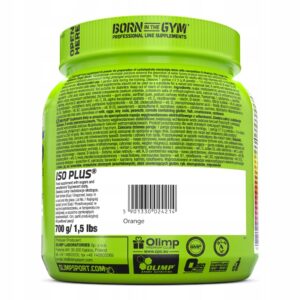 Elektrolity Olimp Iso Plus® Powder 700g pomarańczowy 4 Elektrolity Olimp Iso Plus® Powder 700g pomarańczowy / OLIPPO