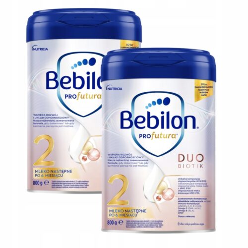 Bebilon Profutura Duobiotik 2 Mleko następne po 6. miesiącu 800g x 2