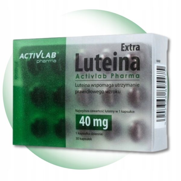 Luteina Extra 40mg ActivLab Pharma 30 kapsułek