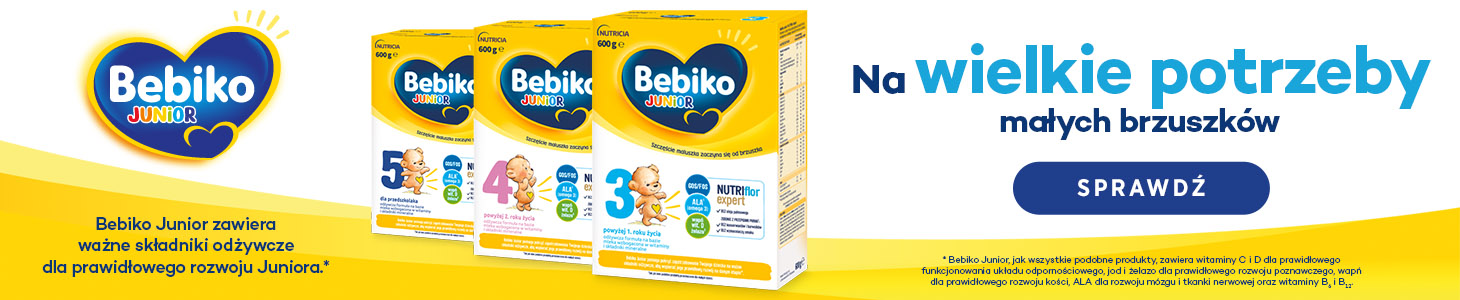 Banner: Bebiko - Na wielkie potrzeby małych brzuszków
