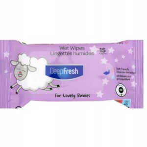 Chusteczki odświeżający nawilżane Deep Fresh 15szt - LITTLE LAMB / ZRAVCHLL