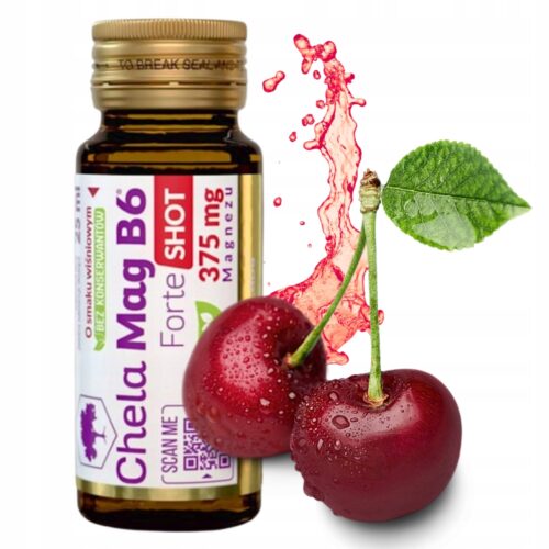 Chela Mag B6 Forte Shot 25ml Olimp Wiśniowy