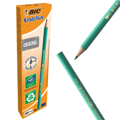 Ołówek HB/2 BiC Evolution Original 12 sztuk