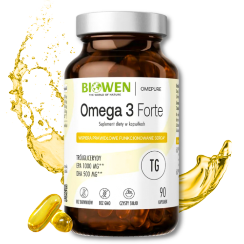 Omega 3 Forte 1000 mg EPA Biowen 90 kapsułek