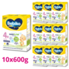 Bebiko Junior 4R mleko dla dzieci powyżej 2roku życia kleik ryżowy 550g x10