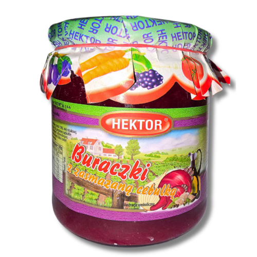 Buraczki z zasmażaną cebulką 540ml Hektor