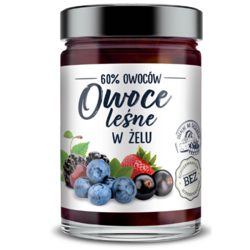 Owoce leśne w żelu Helcom 320g
