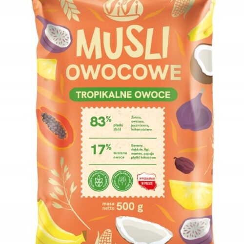 VIVI Musli tropikalne owoce 500g