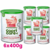 6x CapriCare 1 Mleko Kozie dla niemowląt początkowe 0 - 6 miesięcy 400g / CC1800