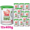 12x CapriCare 1 Mleko Kozie dla niemowląt początkowe 0 - 6 miesięcy 400g / CC01400-PAK-6