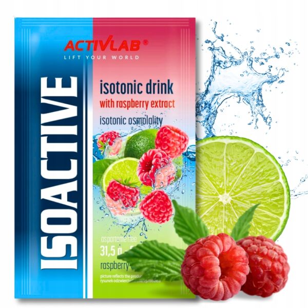 Isoactive ActivLab  31,5g Malina z limonką