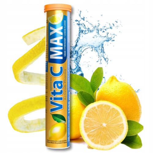 Vita C Max ActivLab 20 tabletek Cytrynowy