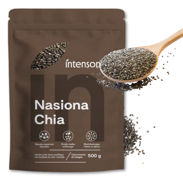 chia 500g(2) Nasiona Chia 500g Intenson