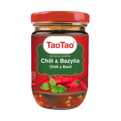Tao Tao Mix przypraw w oleju sojowym chili & bazylia 200 g