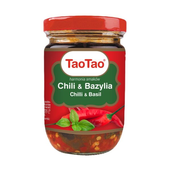 Tao Tao Mix przypraw w oleju sojowym chili & bazylia 200 g