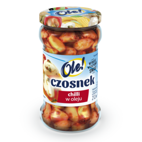 Ole! Czosnek chilli w oleju, 212 ml