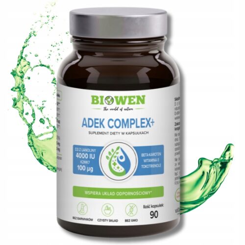 ADEK Complex+ Biowen  90 kapsułek
