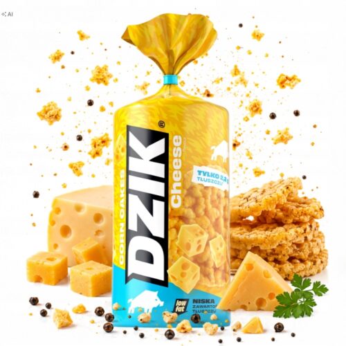 Dzik wafle kukurydziane serowe