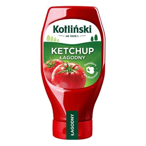 Ketchup łagodny Kotliński 500g